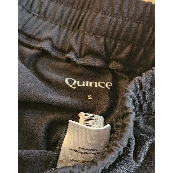 Quince Ladies Flowknit MidRise Jogger Black Size Small 25" Inseam (Petite) - Picture 4 of 8